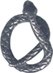 Snake Pewter Mini Figurines Lot of 5