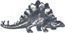 Dino Pewter Mini Figurines Lot of 5