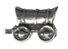 Wagon Pewter Mini Figurines Lot of 5