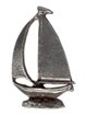 Sailboat Pewter Mini Figurines Lot of 5