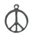 Lot of 12 Pewter Piece Sign Charms Free Shipping