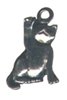 Lot of 12 Pewter Cat Paw Charms Free Shipping