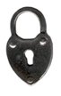 Lot of 12 Lock Charms Free Shipping