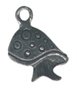 Lot of 12 Pewter Mushroom Charms Free Shipping