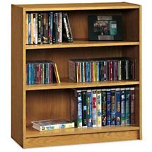 Three Shelf Bookcase - Natural Oak - Open Box