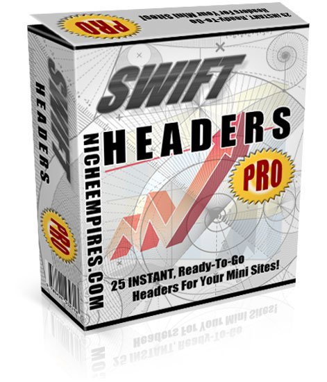 Swift Headers Pro 25 headers JPEG PSD Resell