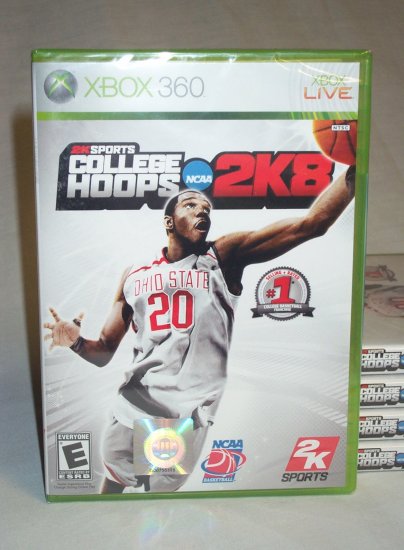 COLLEGE HOOPS 2K8 - XBOX 360 - BRAND NEW FACTORY SEALED