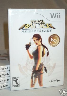 LARA CROFT TOMB RAIDER: ANNIVERSARY - NINTENDO Wii - BRAND NEW FACTORY SEALED