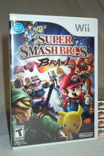 SUPER SMASH BROS BRAWL - NINTENDO Wii - BRAND NEW FACTORY SEALED