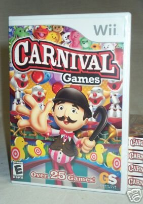 Carnival Games - IN STOCK Nintendo Wii BRAND NEW FACTORY SEALED
