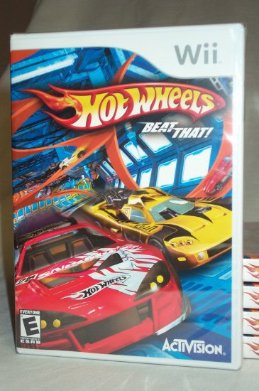 HOT WHEELS: BEAT THAT - NINTENDO Wii- BRAND NEW FACTORY SEALED