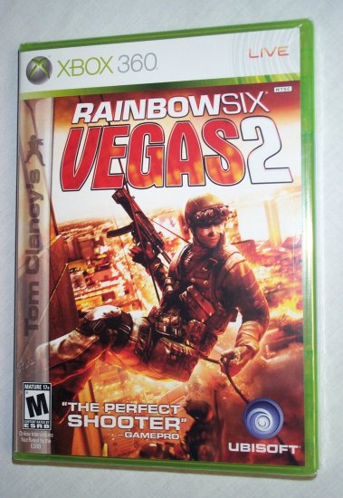 RAINBOW SIX VEGAS 2 - XBOX 360 - BRAND NEW FACTORY SEALED