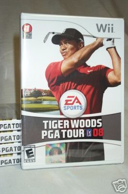 TIGER WOODS PGA TOUR 08 - NINTENDO Wii - BRAND NEW FACTORY SEALED
