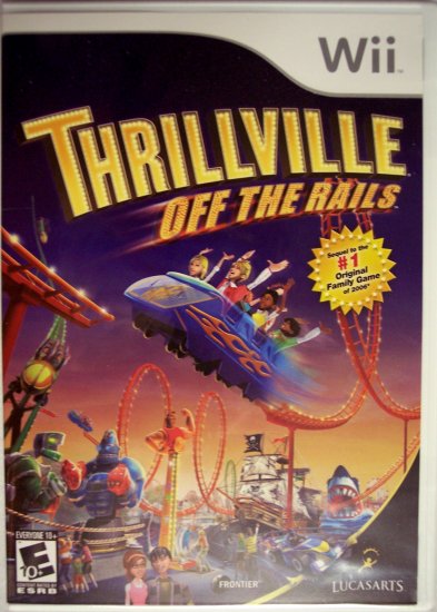 THRILLVILLE: OFF THE RAILS - NINTENDO Wii - BRAND NEW FACTORY SEALED