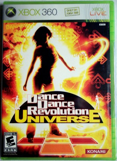 DANCE DANCE REVOLUTION UNIVERSE - XBOX 360 - BRAND NEW FACTORY SEALED