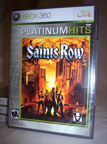 SAINTS ROW - XBOX 360 - BRAND NEW FACTORY SEALED