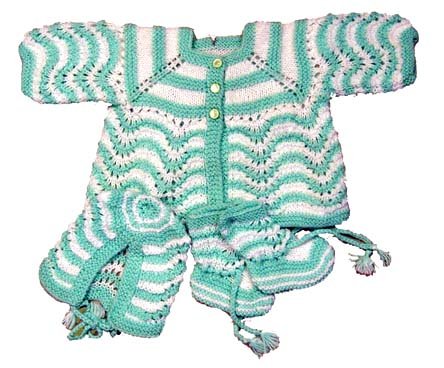 Lacy Baby Cardigan