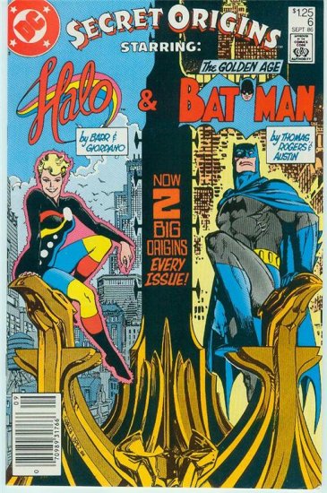 DC COMICS SECRET ORIGINS ISSUES #2,6,13, & 39 1986-89 (FREE SHIPPING)