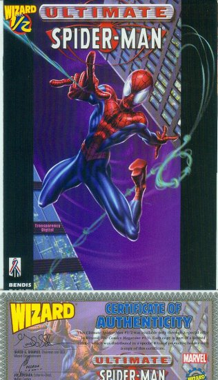 ULTIMATE SPIDER-MAN/WIZARD #1/2 (2002)