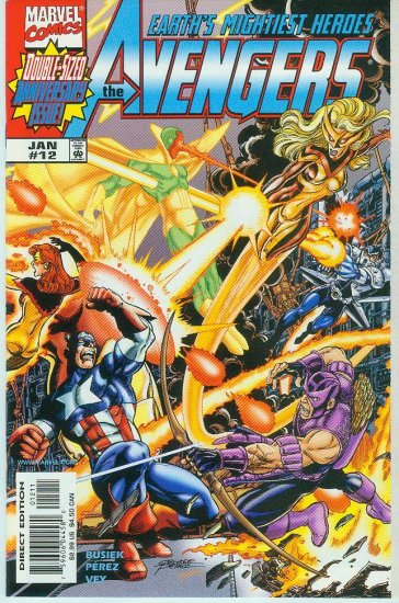 AVENGERS #12 VOL. 3 1999. AVENGERS VERSUS THE THUNDERBOLTS !!!!!!! (FREE SHIPPING)