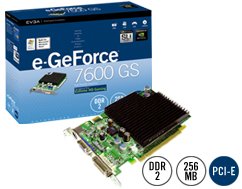 e-GeForce 7600GS 256MB w/ Fan