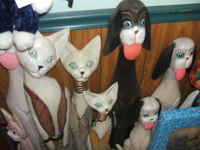 Hand Carved & Painted Animals