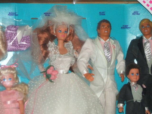1990 Wedding Party Midge Gift Set