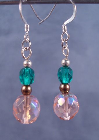 Spring colour earrings
