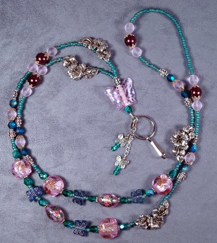 Gorgeous spring time lanyard