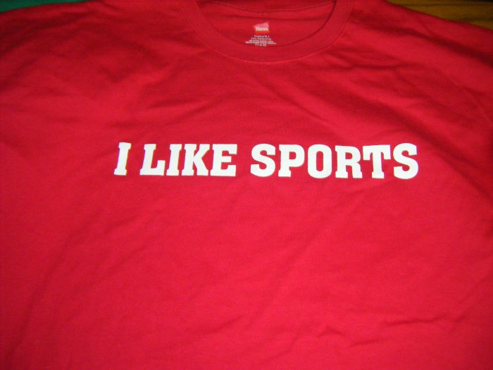 I Like Sports 1 line