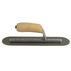 3" x 12" Rounded End Finishing Trowel - Made in USA