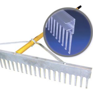 24" Contractor Grade Landscape Rake - Made in USA