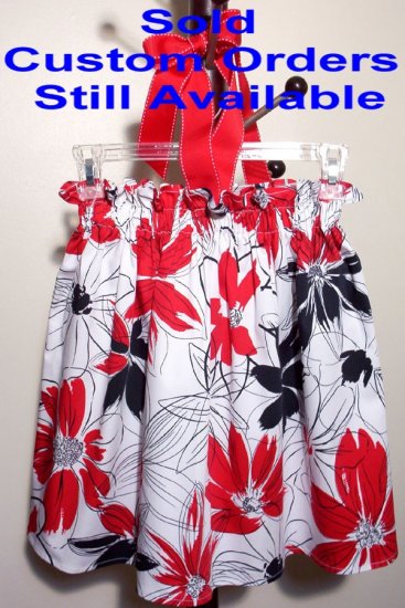 Patriotic - Retro Halter Dress - Top - Pillowcase Dress Style - Custom Order Available