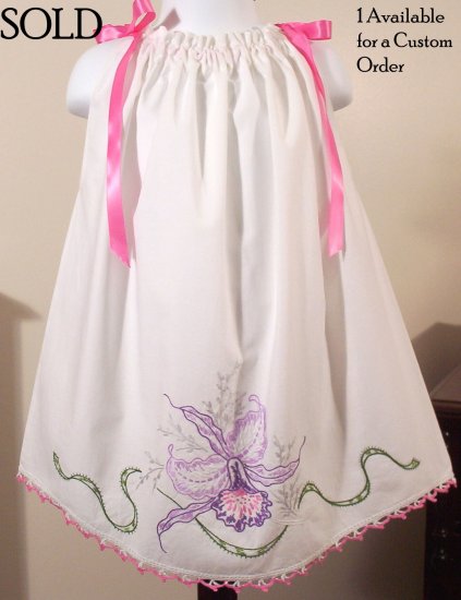 Vintage Pillowcase Dress - Teresa - Infant - Toddler - Little Girl Dress - 2T - 4T