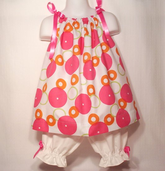 Sassy - Pillowcase Dress and Pantaloons - Infant - Toddler - Little Girl - Summer Dress
