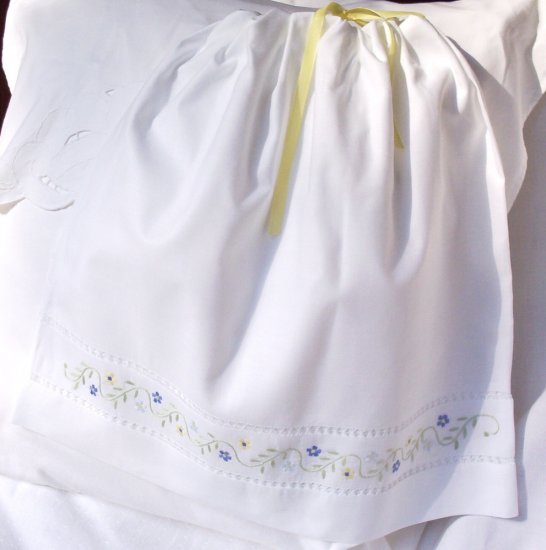 Ellen - Pillowcase Dress - Linen - Little Girls Portrait Dress - Special Occasion Dresses