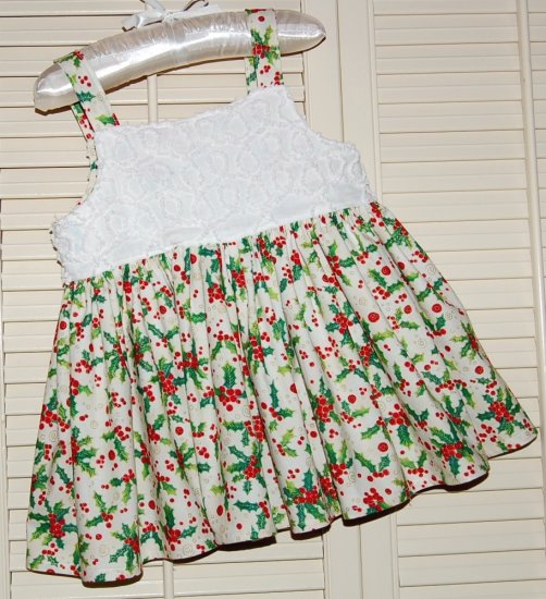 Holly n Chenille - Toddler Christmas Dress - Infant Christmas Dress