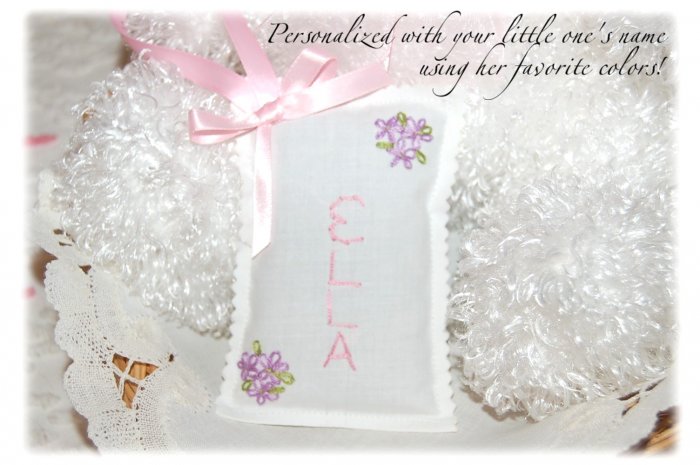 Lavender Sachet - Door Hanger - Personalized Lavender Sachets - LAV