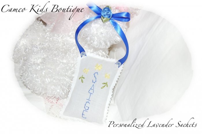 Personalized Lavender Sachet - Lavender Gifts - Lavender Sachets - Personalized Gifts - BL