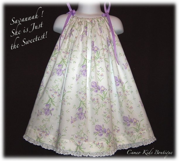 Savannah - Spring Dress - Summer Dress - Pillowcase Dress