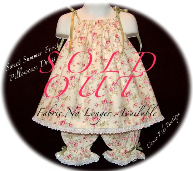 Kathrine - Pillowcase Dress - Little Girls Boutique Summer Dresses