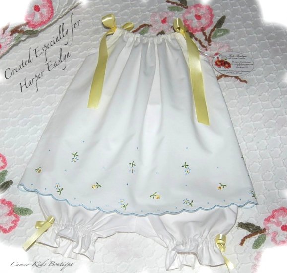 Special Request for Mary Stricklen - Darla - Pillowcase Dress