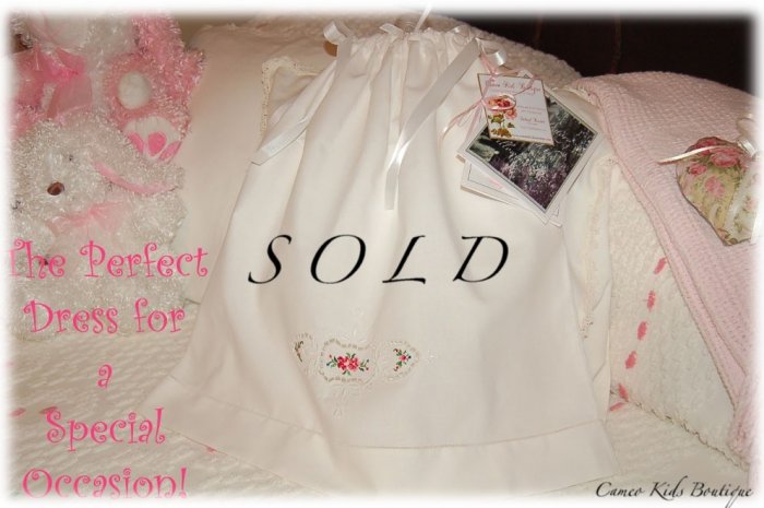 Vintage Pillowcase Dress - Jennifer - Baby - Toddler - Little Girl Dress