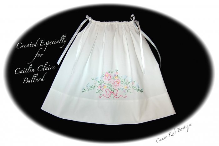 Carolina - Vintage Pillowcase Dress - Special Occasion Dress