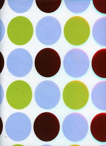 BIG POLKA DOTS ON NYLONN SPANDEX JERSEY KNIT