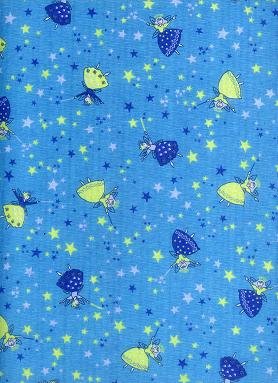 WIZARDS on BLUE COTTON RIB KNIT_SO CUTE
