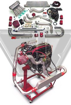 Performer X Turbo Kit 96-00 D16Y8 SOHC OPEN TRACK #1504