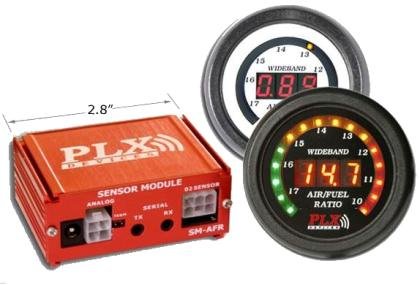 PLX SM-AFR Wideband Air/Fuel Controller + DM-5 Gauge Combo