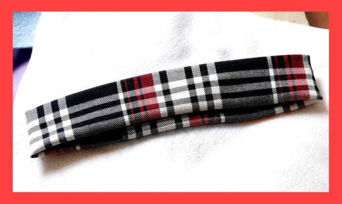 PAPAYA Great Plaid Headband -