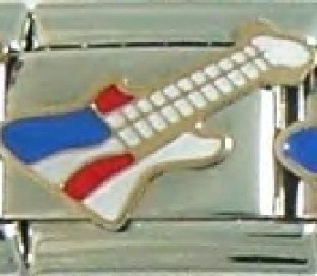 Red, White & Blue Guitar